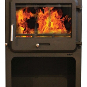 Ekol Clarity 12 woodburning stove high leg at great prices