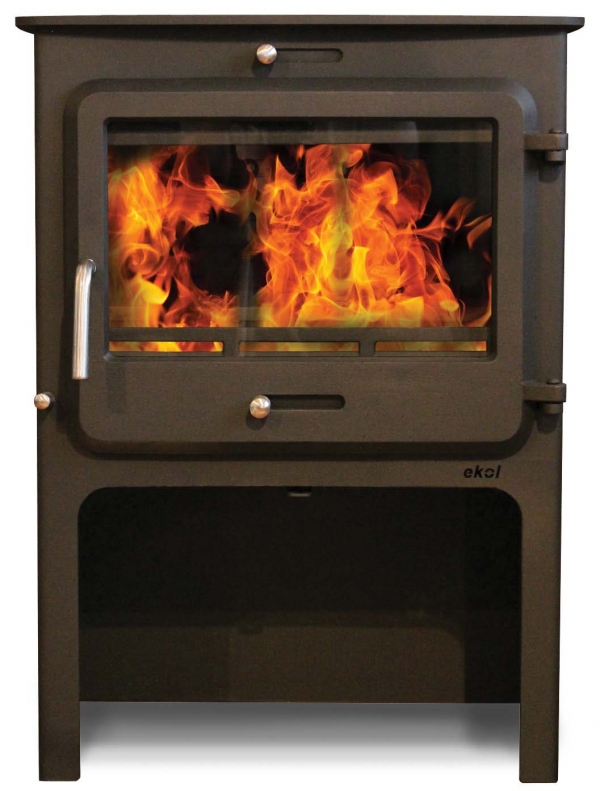 Ekol Clarity 12 woodburning stove high leg at great prices