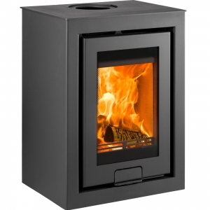 Di Lusso R4 Cube wood burning stove Dimensions