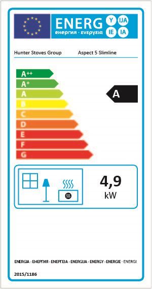 parkray aspect 5 slimline stove energy rating